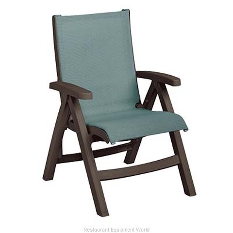 Grosfillex US550037 Chair, Folding, Outdoor