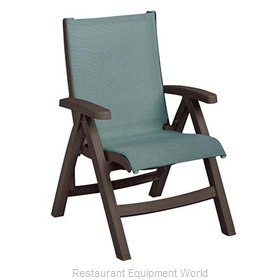 Grosfillex US550037 Chair, Folding, Outdoor