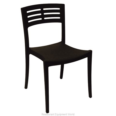 Grosfillex US637017 Chair, Side, Stacking, Outdoor