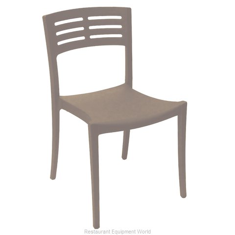 Grosfillex US637181 Chair, Side, Stacking, Outdoor