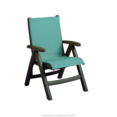 Grosfillex UT003037 Chair, Folding, Outdoor