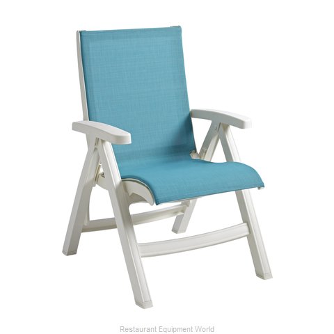 Grosfillex UT004004 Chair, Folding, Outdoor