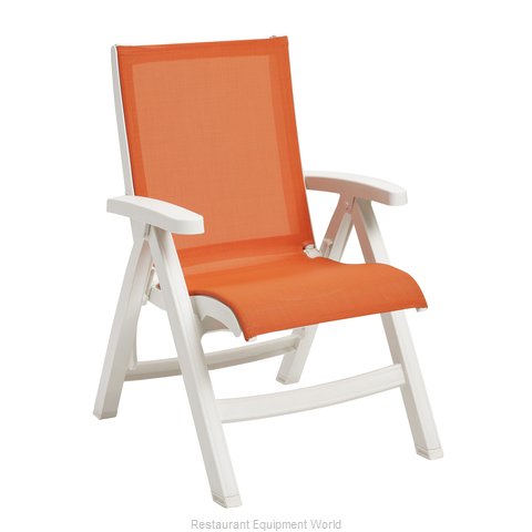Grosfillex UT005004 Chair, Folding, Outdoor
