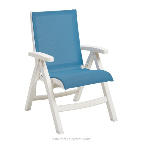 Grosfillex UT006004 Chair, Folding, Outdoor
