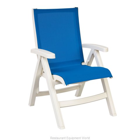 Grosfillex UT007004 Chair, Folding, Outdoor