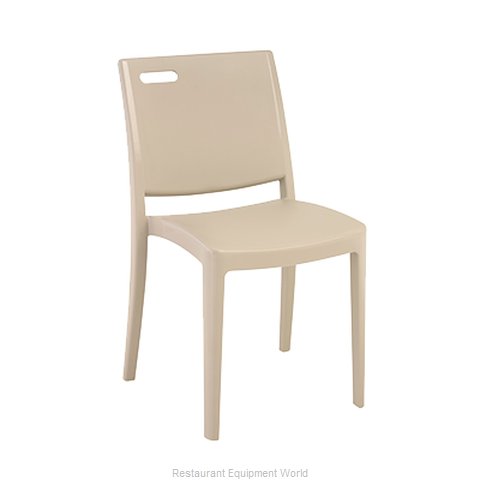 Grosfillex XA653581 Chair, Side, Stacking, Outdoor