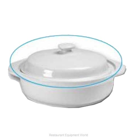 Hall China 2106-C-WH China, Cover / Lid