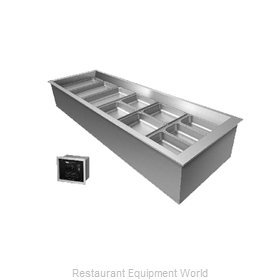 Hatco CWBX-4 Cold Food Well Unit, Drop-In, Refrigerated