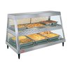 Vitrina de Vidrio Curvo, Caliente, para Encimera
 <br><span class=fgrey12>(Hatco GRHD-3PD Display Case, Heated Deli, Countertop)</span>