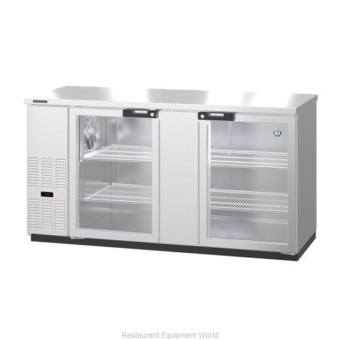 Hoshizaki BB69-G-S Back Bar Cabinet, Refrigerated