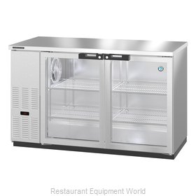 Hoshizaki HBB-2G-LD-59-S Back Bar Cabinet, Refrigerated