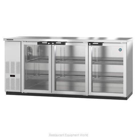 Hoshizaki HBB-3G-LD-80-S Back Bar Cabinet, Refrigerated