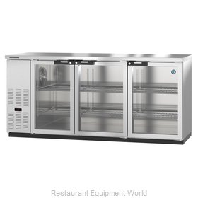 Hoshizaki HBB-3G-LD-80-S Back Bar Cabinet, Refrigerated