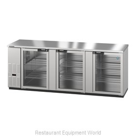 Hoshizaki HBB-4G-LD-95-S Back Bar Cabinet, Refrigerated