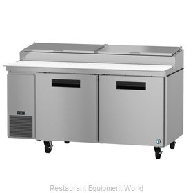 Hoshizaki PR67A Refrigerated Counter, Pizza Prep Table