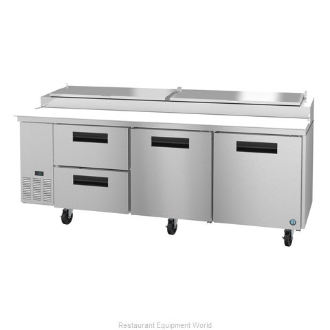 Hoshizaki PR93A-D2 Refrigerated Counter, Pizza Prep Table
