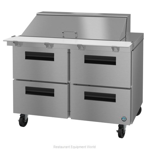 Hoshizaki SR48A-18MD4 Refrigerated Counter, Mega Top Sandwich / Salad Unit