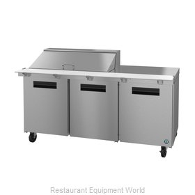 Hoshizaki SR72A-18M Refrigerated Counter, Mega Top Sandwich / Salad Unit