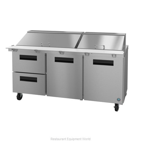 Hoshizaki SR72A-30MD2 Refrigerated Counter, Mega Top Sandwich / Salad Unit