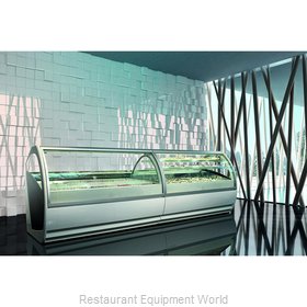 Howard McCray KOR-RP4M-C-52-85 Display Case, Chocolate