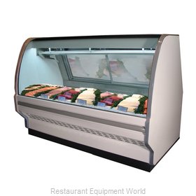 Howard McCray R-CFS40E-4C-LED Display Case, Deli Seafood / Poultry