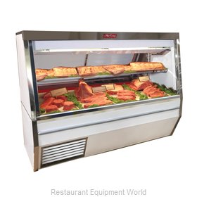 Howard McCray R-CMS34N-4-BE-LED Display Case, Red Meat Deli