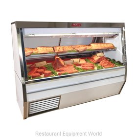 Howard McCray R-CMS34N-6-LED Display Case, Red Meat Deli