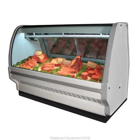 Howard McCray R-CMS40E-6C-S-LED Display Case, Red Meat Deli (Magnified)