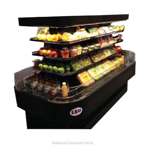 Howard McCray R-OD42I-7-B-LED Merchandiser, Open