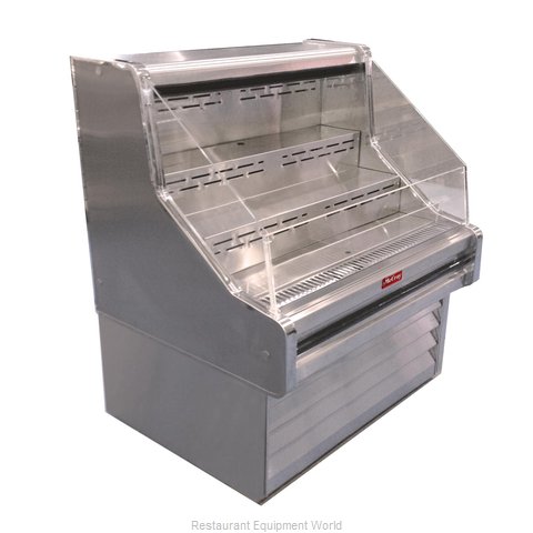 Howard McCray R-OS35E-4-B-LED Merchandiser, Open