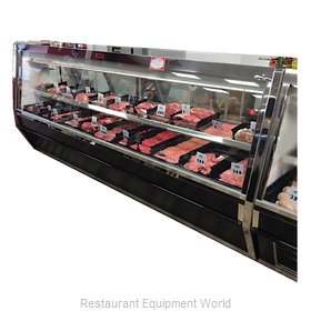 Howard McCray SC-CMS40E-4-BE-LED Display Case, Red Meat Deli
