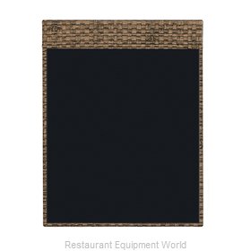 Risch MMB-RATTAN 11X17 Menu Cover