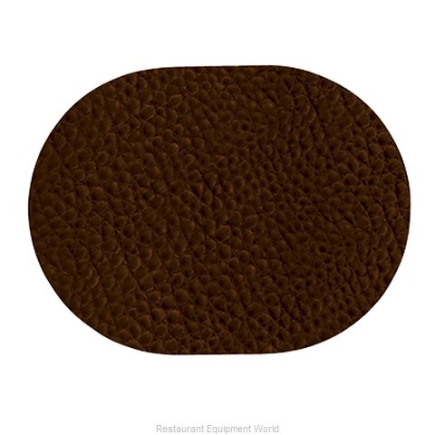 Risch PLACEMATOVAL 17X13 CROC BROWN Placemat