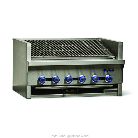 Imperial IAB-36 Charbroiler, Gas, Countertop