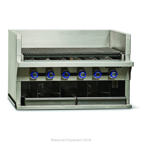 Imperial IABA-36 Charbroiler, Gas, Countertop