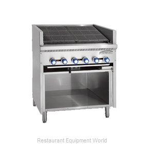 Imperial IABF-48 Charbroiler, Gas, Floor Model