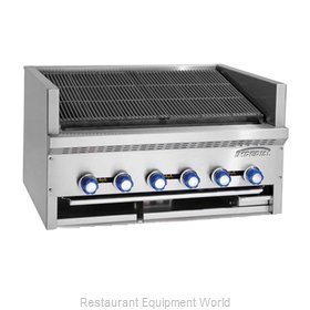 Imperial IABR-30 Charbroiler, Gas, Countertop