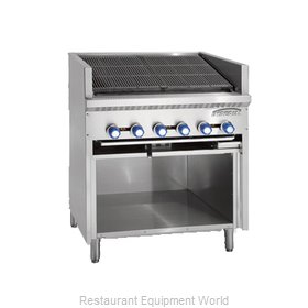 Imperial IABSF-30 Charbroiler, Gas, Floor Model