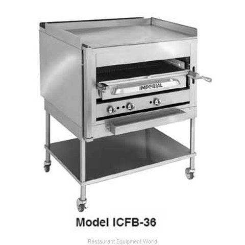 Imperial ICFB-45 Griddle Overfire Broiler Gas Floor Mod