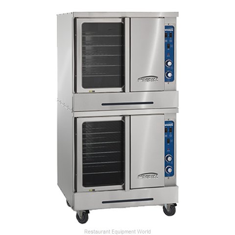 Horno de Convección, a Gas (Imperial ICVDG-2 Convection Oven, Gas)