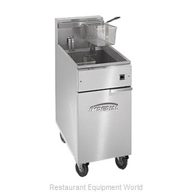 Imperial IFS-50-EU Fryer, Electric, Floor Model, Full Pot