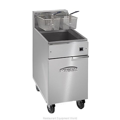 Imperial IFS-75-E Fryer, Electric, Floor Model, Full Pot