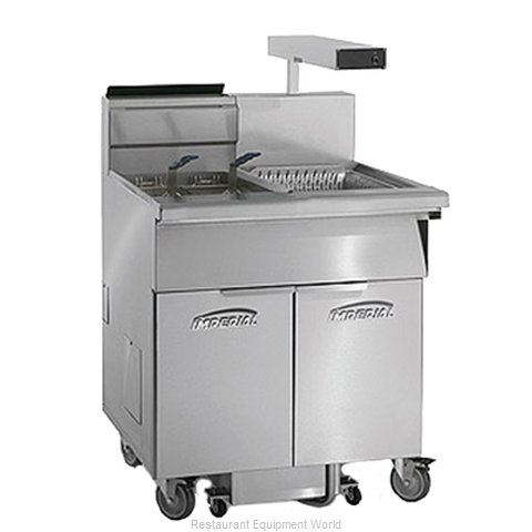 Imperial IFSCB-175-OP-C Fryer, Gas, Floor Model, Full Pot