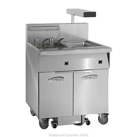 Imperial IFSCB150E Fryer, Electric, Floor Model, Full Pot