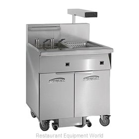 Imperial IFSCB150E Fryer, Electric, Floor Model, Full Pot