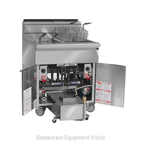 Imperial IFSSP-250 Fryer, Gas, Multiple Battery