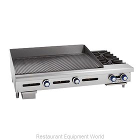 Imperial IGG-36-OB-2 Griddle / Hotplate, Gas, Countertop