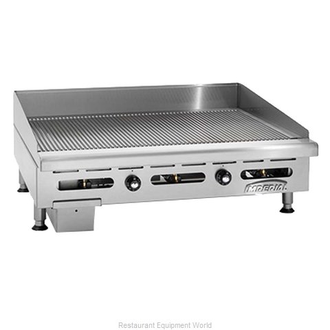 Imperial IGG-36 Griddle, Gas, Countertop