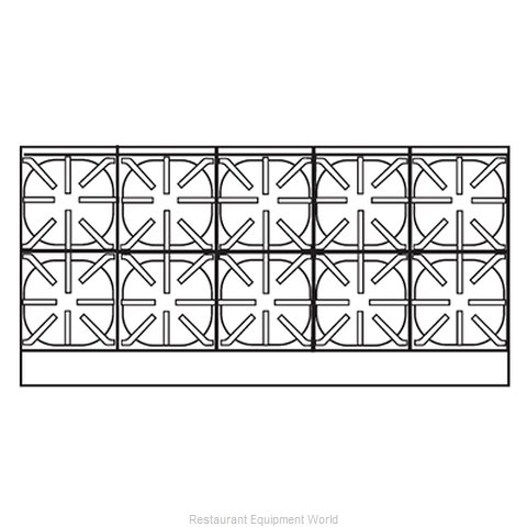 Imperial IHPA-10-60 Hotplate, Countertop, Gas