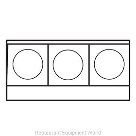 Imperial IHPA-3-36-E Hotplate, Countertop, Electric